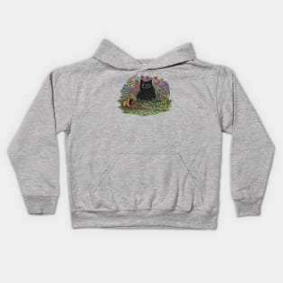 Catzilla, Destroyer of Gardens Kids Hoodie